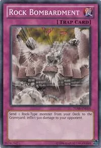 Rock Bombardment TU08-EN019 Yu-Gi-Oh card from Turbo Pack: Booster Eight
