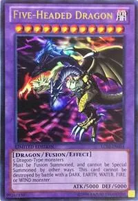 Five-Headed Dragon LC03-EN004 Yu-Gi-Oh card from Legendary Collection 3: Yugi's World