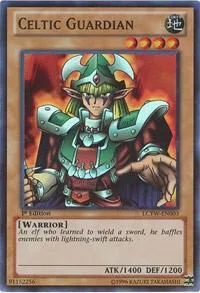 Celtic Guardian LCYW-EN003 1st Edition Yu-Gi-Oh card from Legendary Collection 3: Yugi's World