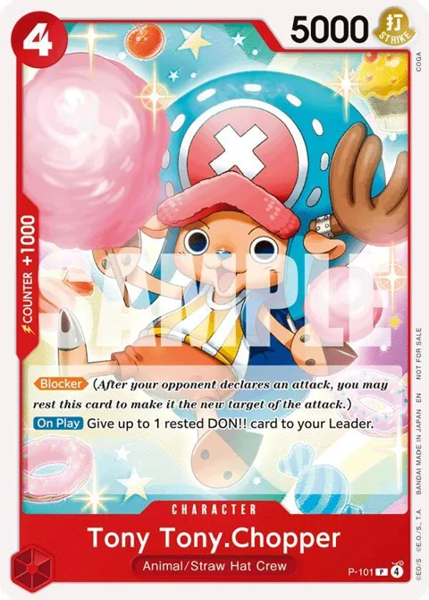 Tony Tony.Chopper Store Tournament 2025 Vol. 4 P-101 One Piece card from One Piece Promotion Cards