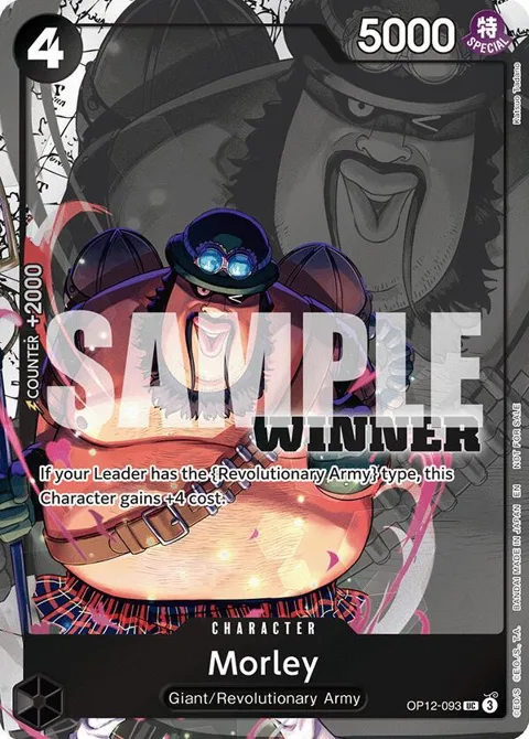 Morley Winner Pack 2026 Vol. 1 OP12-093 One Piece card from One Piece Promotion Cards