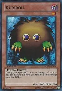 Kuriboh LCYW-EN018 1st Edition Yu-Gi-Oh card from Legendary Collection 3: Yugi's World