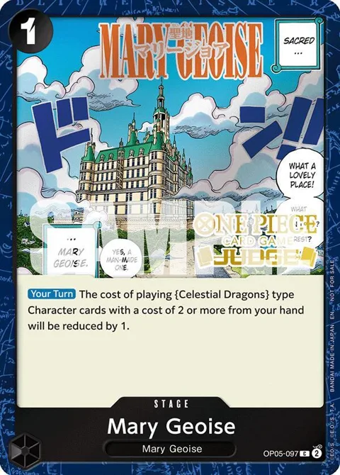 Mary Geoise Judge Pack Vol. 7 OP05-097 One Piece card from One Piece Promotion Cards