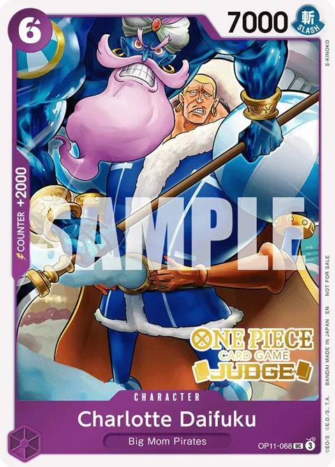 Charlotte Daifuku Judge Pack Vol. 7 OP11-068 One Piece card from One Piece Promotion Cards