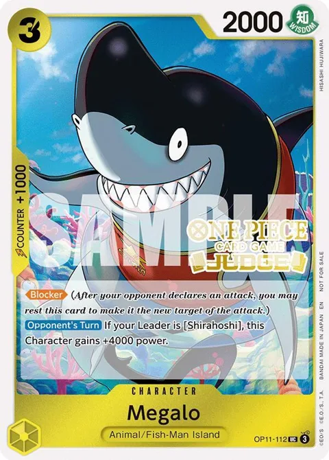 Megalo Judge Pack Vol. 7 OP11-112 One Piece card from One Piece Promotion Cards