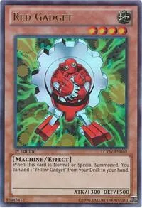 Red Gadget LCYW-EN040 Unlimited Yu-Gi-Oh card from Legendary Collection 3: Yugi's World