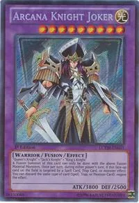 Arcana Knight Joker LCYW-EN051 1st Edition Yu-Gi-Oh card from Legendary Collection 3: Yugi's World