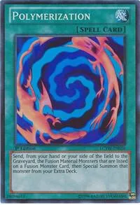 Polymerization LCYW-EN056 1st Edition Yu-Gi-Oh card from Legendary Collection 3: Yugi's World