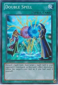 Double Spell LCYW-EN065 Unlimited Yu-Gi-Oh card from Legendary Collection 3: Yugi's World