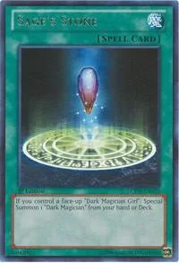 Sage's Stone LCYW-EN073 Unlimited Yu-Gi-Oh card from Legendary Collection 3: Yugi's World