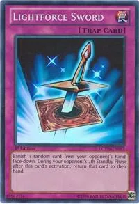 Lightforce Sword LCYW-EN093 1st Edition Yu-Gi-Oh card from Legendary Collection 3: Yugi's World