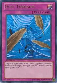 Dust Tornado LCYW-EN095 Unlimited Yu-Gi-Oh card from Legendary Collection 3: Yugi's World