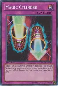 Magic Cylinder LCYW-EN099 1st Edition Yu-Gi-Oh card from Legendary Collection 3: Yugi's World