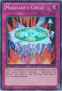 Magician's Circle LCYW-EN100 1st Edition Yu-Gi-Oh card from Legendary Collection 3: Yugi's World