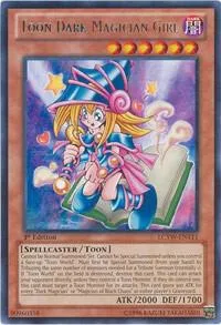 Toon Dark Magician Girl LCYW-EN111 Unlimited Yu-Gi-Oh card from Legendary Collection 3: Yugi's World