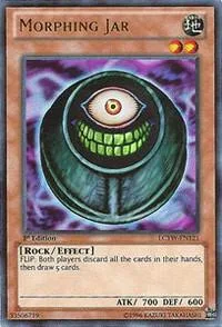 Morphing Jar LCYW-EN121 Unlimited Yu-Gi-Oh card from Legendary Collection 3: Yugi's World