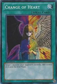 Change of Heart LCYW-EN124 1st Edition Yu-Gi-Oh card from Legendary Collection 3: Yugi's World