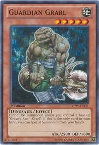 Guardian Grarl LCYW-EN131 1st Edition Yu-Gi-Oh card from Legendary Collection 3: Yugi's World