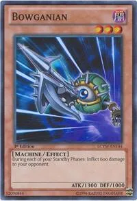 Bowganian LCYW-EN144 Unlimited Yu-Gi-Oh card from Legendary Collection 3: Yugi's World
