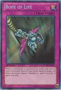 Rope of Life LCYW-EN147 Yu-Gi-Oh card from Legendary Collection 3: Yugi's World