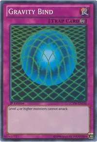 Gravity Bind LCYW-EN150 Unlimited Yu-Gi-Oh card from Legendary Collection 3: Yugi's World