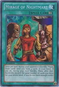 Mirage of Nightmare LCYW-EN155 1st Edition Yu-Gi-Oh card from Legendary Collection 3: Yugi's World