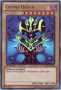 Cosmo Queen LCYW-EN160 1st Edition Yu-Gi-Oh card from Legendary Collection 3: Yugi's World