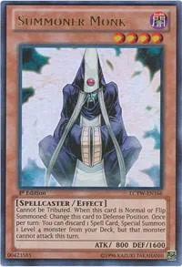 Summoner Monk LCYW-EN166 Unlimited Yu-Gi-Oh card from Legendary Collection 3: Yugi's World