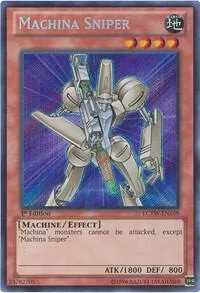 Machina Sniper LCYW-EN169 Yu-Gi-Oh card from Legendary Collection 3: Yugi's World