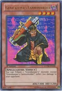 Gravekeeper's Cannonholder LCYW-EN188 1st Edition Yu-Gi-Oh card from Legendary Collection 3: Yugi's World