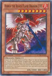 Horus the Black Flame Dragon LV8 LCYW-EN199 Unlimited Yu-Gi-Oh card from Legendary Collection 3: Yugi's World