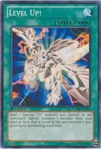 Level Up! LCYW-EN207 Unlimited Yu-Gi-Oh card from Legendary Collection 3: Yugi's World