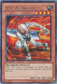 D.D. Assailant LCYW-EN217 1st Edition Yu-Gi-Oh card from Legendary Collection 3: Yugi's World