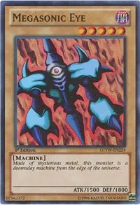 Megasonic Eye LCYW-EN224 Unlimited Yu-Gi-Oh card from Legendary Collection 3: Yugi's World