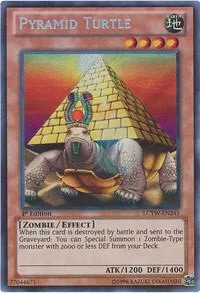 Pyramid Turtle LCYW-EN245 Unlimited Yu-Gi-Oh card from Legendary Collection 3: Yugi's World
