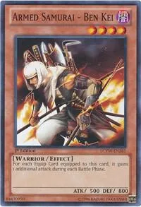 Armed Samurai - Ben Kei LCYW-EN261 Yu-Gi-Oh card from Legendary Collection 3: Yugi's World