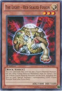 The Light - Hex-Sealed Fusion LCYW-EN262 Unlimited Yu-Gi-Oh card from Legendary Collection 3: Yugi's World