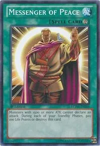 Messenger of Peace LCYW-EN266 Yu-Gi-Oh card from Legendary Collection 3: Yugi's World