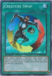 Creature Swap LCYW-EN269 1st Edition Yu-Gi-Oh card from Legendary Collection 3: Yugi's World