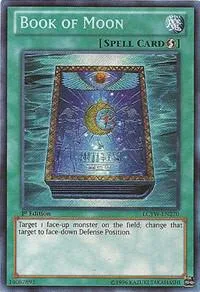 Book of Moon LCYW-EN270 Unlimited Yu-Gi-Oh card from Legendary Collection 3: Yugi's World