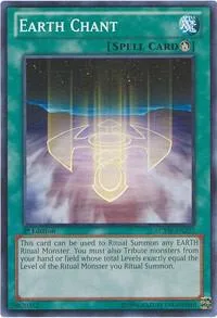 Earth Chant LCYW-EN277 Yu-Gi-Oh card from Legendary Collection 3: Yugi's World