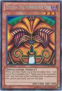 Exodia the Forbidden One LCYW-EN306 Unlimited Yu-Gi-Oh card from Legendary Collection 3: Yugi's World