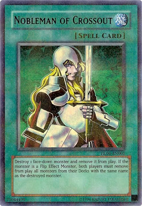 Nobleman of Crossout HL06-EN001 Yu-Gi-Oh card from Hobby League 6