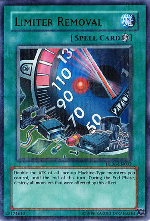 Limiter Removal HL06-EN002 Yu-Gi-Oh card from Hobby League 6