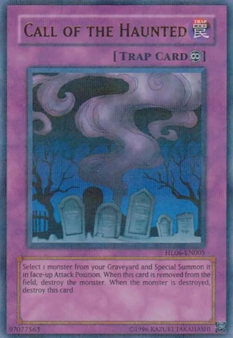 Call of the Haunted HL06-EN005 Yu-Gi-Oh card from Hobby League 6