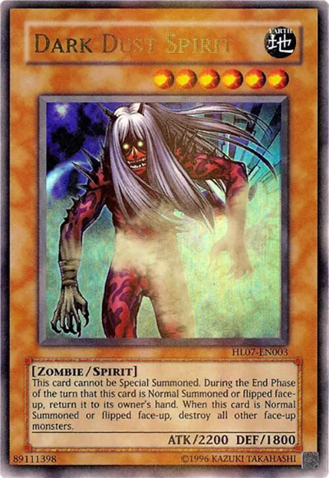 Dark Dust Spirit HL07-EN003 Yu-Gi-Oh card from Hobby League 7