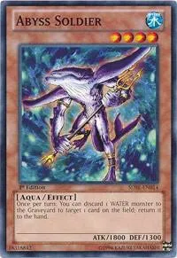 Abyss Soldier SDRE-EN014 Yu-Gi-Oh card from Structure Deck: Realm of the Sea Emperor