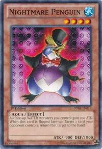 Nightmare Penguin SDRE-EN017 Yu-Gi-Oh card from Structure Deck: Realm of the Sea Emperor