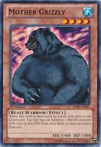 Mother Grizzly SDRE-EN021 Yu-Gi-Oh card from Structure Deck: Realm of the Sea Emperor
