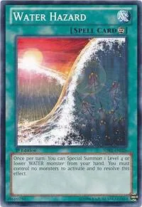 Water Hazard SDRE-EN026 Yu-Gi-Oh card from Structure Deck: Realm of the Sea Emperor